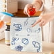 thumbnail image 4 of Bolsas de papel de aluminio para alimentos,paquete de 10,bolsas gruesas con cierre deslizante para almacenar alimentos en el refrigerador y el congelador, 4 of 5