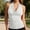 White, variant on Women's Tennis Tanks Casual Draped Front Tank Top with Backless Design for Everyday Comfort and Fit Blue 1 S