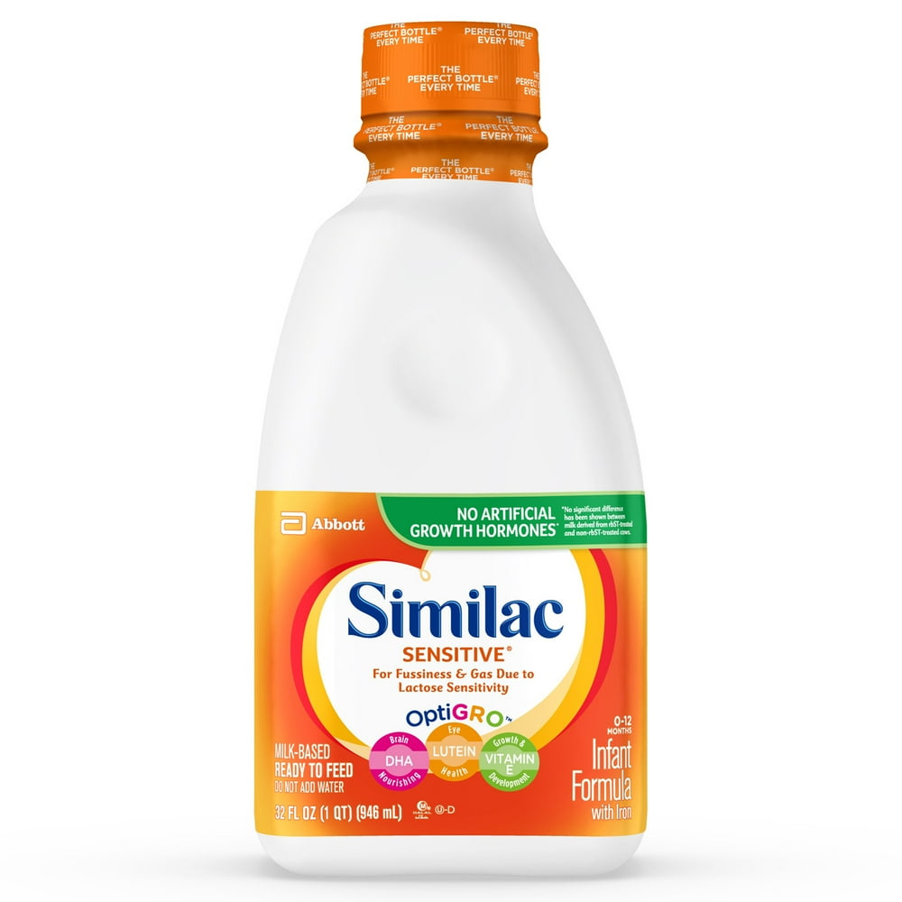 Similac Sensitive With Iron and 2�FL HMO Liquid Baby