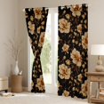 thumbnail image 3 of Feelyou Rustic Farmhouse Floral Blackout Curtains Set of 2 (52x84 Each), Retro French Style Window Curtains, Romantic Garden Flower Curtains and Drapes, Black Out Curtains Decor, 3 of 6