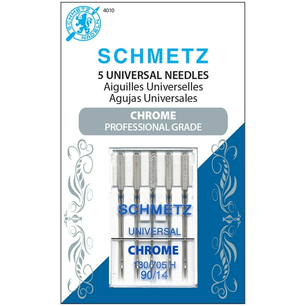 Aiguilles Universelles Schmetz Chromé 90/14 5/emballage