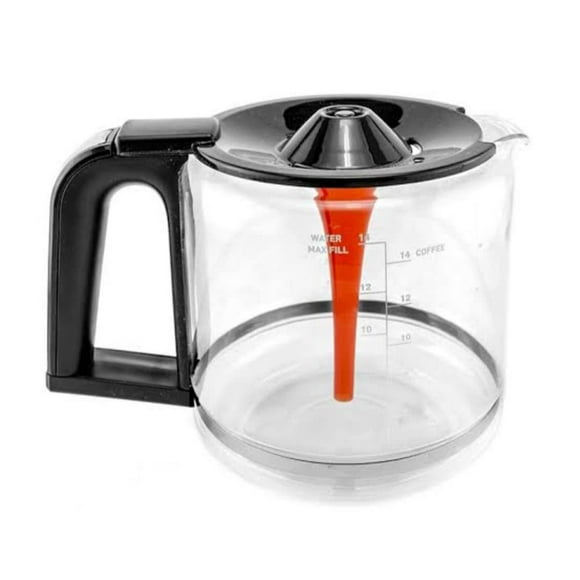 Krups SS-207816 Jarra de vidrio para 14 tazas con tapa y tubo aromático