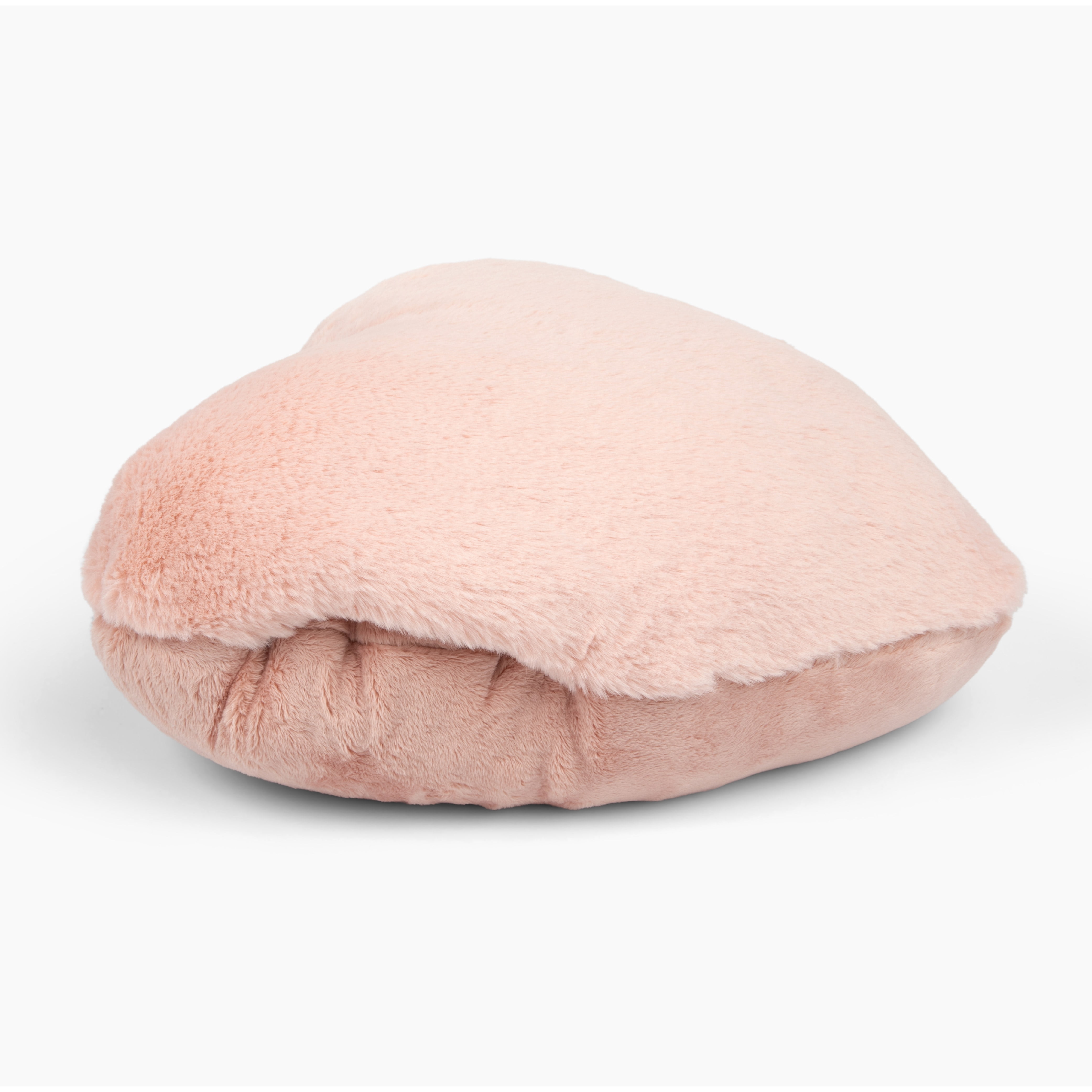 Hugimals Super Sized Heart to Hug 8 lb Weighted Pillow In Antique Rose | Soft Anxiety and Stress Relief Sensory Pillow for Self-Care, Comfort, Relaxation, Sleep, With Cozy Hand Pocket