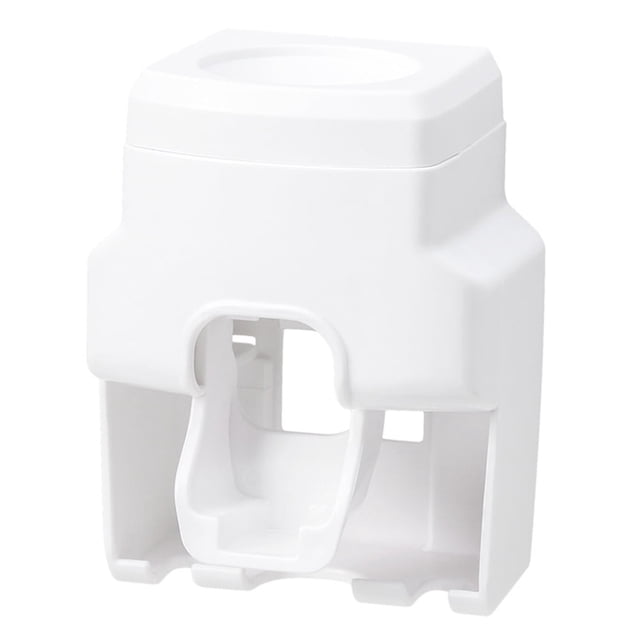 Dispensador automático de pasta de dientes con tubo exprimidor para cepillos de dientes, estantes de almacenamiento de ABS para colgar en la pared