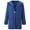 Blue, variant on LYXSSBYX Womens Coats and Jackets Clearance Fashion Womens Warm Faux Coat Cardigan Winter Solid Long Sleeve Outerwear