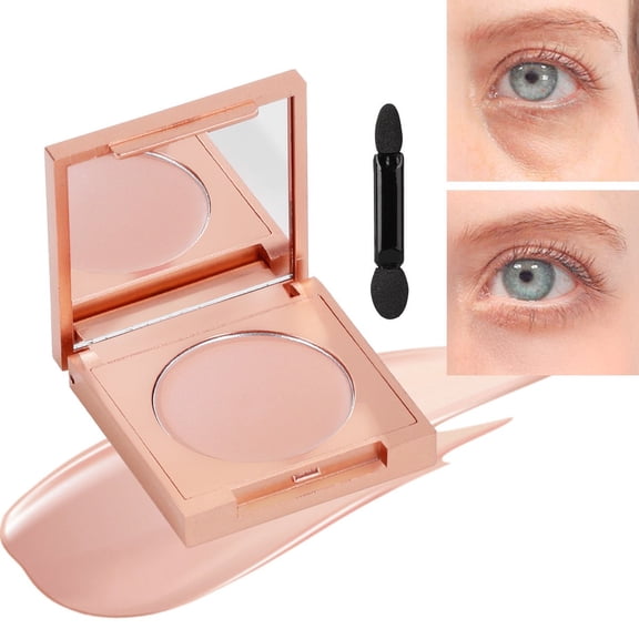 Colored Clay CC Undereye Corrector, Color Corrector for Dark Circles with Brush, Long-lasting Waterproof Concealer, Moisturizing Oil Control High Coverage Concealer, Hide Skin Blemishes Naturally