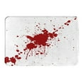 thumbnail image 1 of TIELUTT Tapis de Bain Halloween Éclaboussures Rouges Tapis de Salle de Bain Sans Bavure Housse Lavable Tapis de Sol Tapis Tapis de Sol pour Tapis Pièce Petite Couverture Jetée Couvertures Duveteuses Douces Petit Tapis Épais Tapis de Classe, 1 of 2