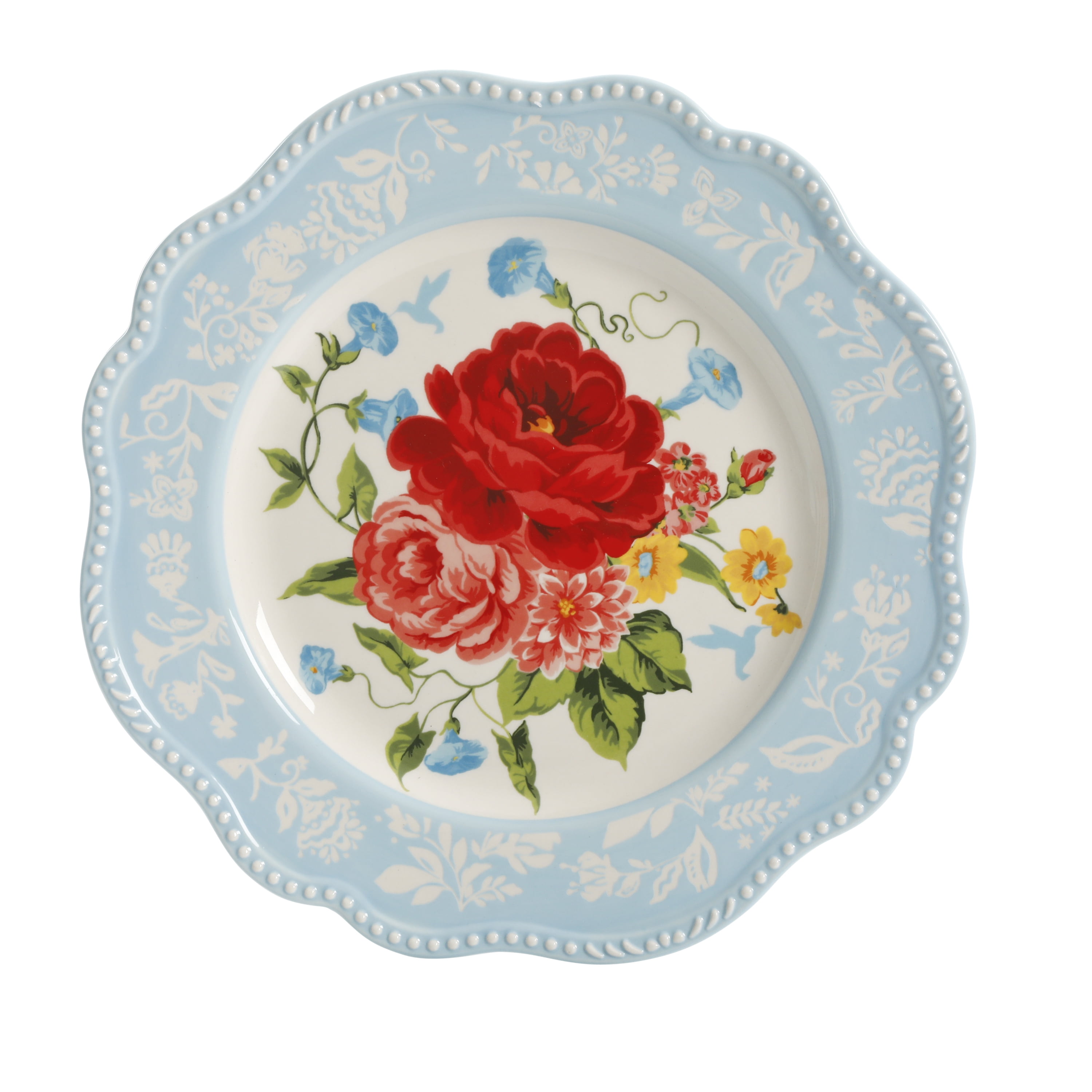 The Pioneer Woman Sweet Rose 12-Piece Dinnerware Set