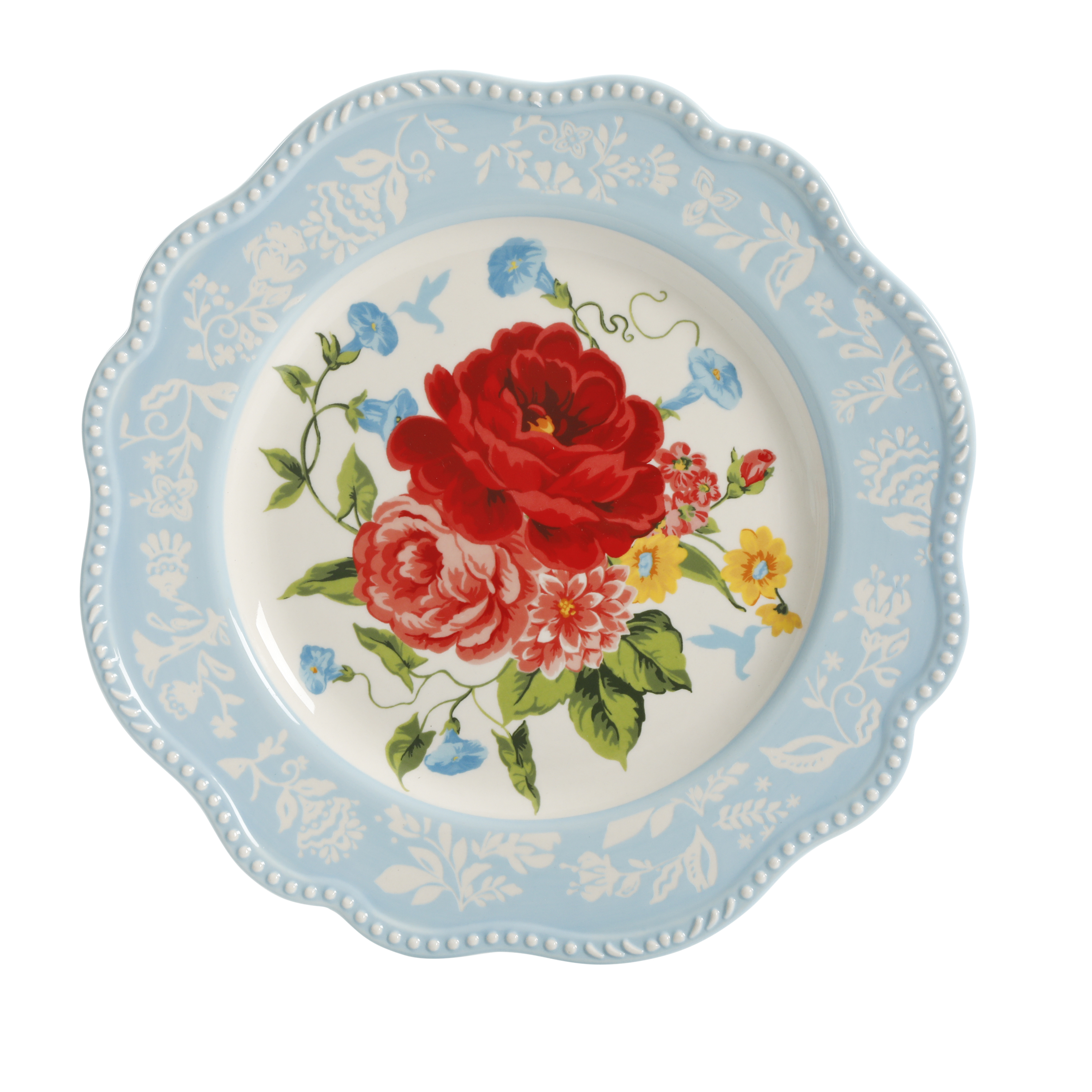 The Pioneer Woman Sweet Rose 12-Piece Stoneware Dinnerware Set photo 4