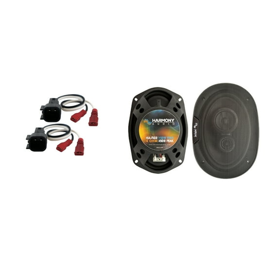Fits Ford Crown Victoria 1998-2011 Rear Deck Replacement Harmony HA-R69 Speakers