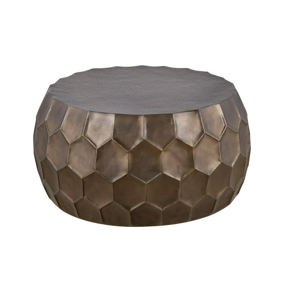 Galaxy Home Furnishings CT-101 Coffee Table  made with Aluminum in Gold