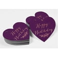 thumbnail image 4 of Inkdotpot Happy Birthday Bottle Tag Real Rose Gold Foil Favor Hang Tags Pack Of 50, 4 of 6