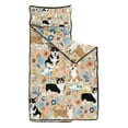 thumbnail image 2 of Corgi Dog and Flower Florals Toddler Nap Mats for Kids Preschool,Sleeping Mat Bag or Kids,Toddler Sleeping Bag,Toddler Nap Mat or Daycare, 2 of 6