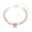 Rose Gold, variant on SmartBy Women Anklet Double-layered Shiny Rhinestone Adjustable Length Butterfly Ankle Decoration Jewelry Party Beach Daily Ankle Chain Anniversary Birthday Gift