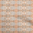 thumbnail image 1 of oneOone Cotton Poplin Twill Orange Fabric Abstract Line Craft Projects Decor Fabric Printed By The Yard 56 Inch Wide, 1 of 4