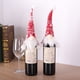 thumbnail image 4 of Naiovety Cubierta navideña para botella de vino, estilo nórdico, Papá Noel, felpa, ropa de de comedor para el hogar, cerveza, sombrero de, 4 of 6