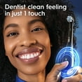 OralB iO Series 2 Rechargeable Electric Toothbrush, Night Black with 1 Gentle Care Brush Head