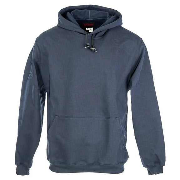 Flame Resistant Sweatshirt, CAT2 Pullover Hoodie, Blue, Large, SAFEGEAR