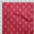 thumbnail image 3 of oneOone Organic Cotton Poplin Twill Fabric Leaves & Tree Block Decor Fabric Printed BTY 42 Inch Wide, 3 of 4
