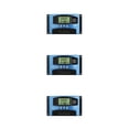 thumbnail image 1 of Sidaley Controlador de carga solar Regulador dual USB 12V/24V Estabilizador de voltaje 60A Type1 NO1, 1 of 1