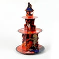 thumbnail image 2 of Hallowen Pumpkin Multilayer Cake Rack Decorative Paper Cake Tray Party Snack Set, 2 of 6