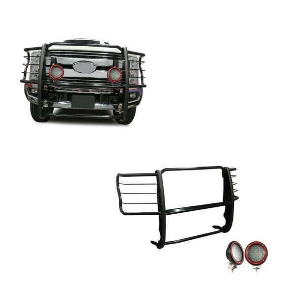 Black Horse Off Road 17FB28MAPLFR Grille Guard Kit for Ford F250