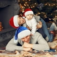 thumbnail image 7 of Ludolm Santa Hat Sequin Christmas Hat for Adult Party Hat for New Year Xmas, 7 of 7