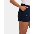 thumbnail image 4 of Time and Tru Women's Utility Shorts, 4" Inseam, Sizes 0-22, 4 of 5