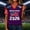 Purple, variant on Soccer Cup 2026 Jersey USA Soccer for Women with Vintage USA Flag Print and V Neck Short Sleeves Featuring Breathable Fabric for Game Day Parties Beach Outings Black L