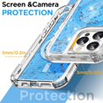 thumbnail image 5 of KOMI for iPhone 16 Pro Case with Magsafe Bling Glitter for Women Girls Cute Shiny Sparkle,Heavy Duty Durable 3-Layer Military Grade Shockproof/DropProof Protective Cover for iPhone 16 Pro 6.3", 5 of 7