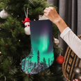 thumbnail image 5 of Vsdgher Northern Lights 2 Christmas Stockings 18 inch Large Kids Stocking Bags Hanging Socks for Christmas Decor Decorations, 5 of 7
