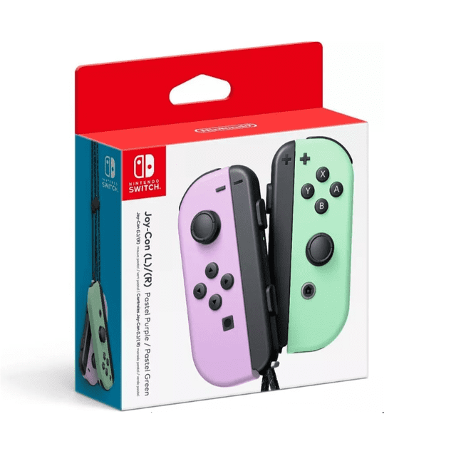 Control Nintendo Switch Joy-Con (L)/(R) Nintendo Pastel Morado/Pastel Verde