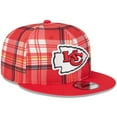 thumbnail image 3 of Men's New Era Red Kansas City Chiefs 2024 Sideline Statement 9FIFTY Snapback Hat, 3 of 6