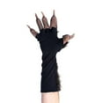 thumbnail image 3 of New Brown Wolf Hands, Brown Animal Werewolf Costume Paws Claws, 3 of 4