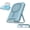 Blue, variant on A2641 NOBIS for Magsafe Battery Pack 10000mAh, Dual-Foldable Wireless Magnetic Power Bank with LED Display Magnetic Portable Charger 22.5W PD Fast Charging Type C in&Out for Phone 16 S25