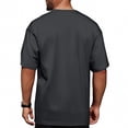 thumbnail image 4 of Yiaimeir Men's 320G Cotton Short Sleeve T-shirt Loose Half Sleeve Solid Color T-shirt, 4 of 4