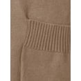 thumbnail image 4 of Women's Long Sleeve Loose Fit Open Front Pockets Solid Knit Sweater Cardigan, 4 of 4