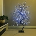 thumbnail image 3 of Hi-Line Gifts Pre-Lit Cherry Blossom Outdoor Artificial Tree - 63" - Warm and Cold LED Lights, 3 of 4