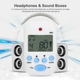 thumbnail image 4 of Mini Digital Beat Tap M50 Tempo Metronome Clip Musical Instruments (White), 4 of 11