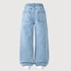 thumbnail image 5 of Pantalones vaqueros largos para niñas, de color liso, a la moda, ajustados, elásticos, acampanados, de poliéster, 5 of 5