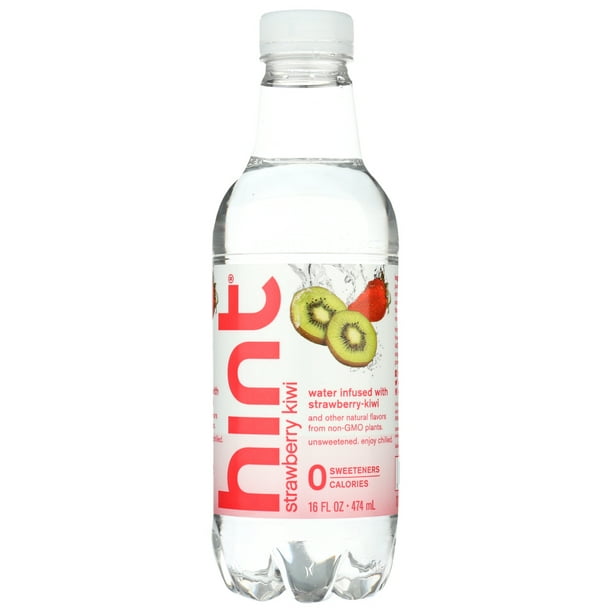 Hint Water Infused with Strawberry + Kiwi Essences, 16 fl oz