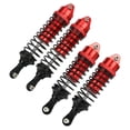 thumbnail image 2 of Práctico Amortiguador De Choque De Coche RC, Amortiguador De Puntales De Choque De Coche RC, Metal Para 1/10 RC Car RC Vehicle RC Crawler Car RC Truck OTVIAP Rojo, 2 of 8