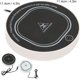 thumbnail image 5 of Calentador de tazas de café, posavasos con termostato inteligente blanco para café caliente, té, leche, vela, cera, almohadilla para calentar tazas, temperatura constante, USB, utilidad inteligente, 5 of 5