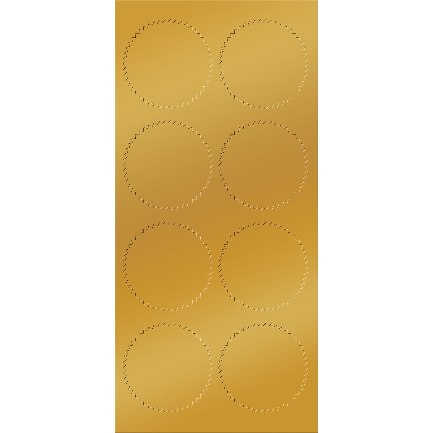 Great Papers! Seals Gold Foil 50/Pack (901200) - image 2 of 4