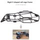 thumbnail image 5 of V Steel Roll Cage Frame Body Chasis compatible con 1/10 AXIAL SCX10 90022 90027 RC Rock Car Crawler Irfora Chasis de jaula antivuelco, 5 of 7