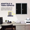 thumbnail image 5 of Locker Casillero Multiusos Alvek 1 Puerta con Ventilación Color Negro — Sistema para Candado, 5 of 5
