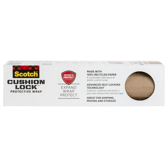 Scotch(TM) Cushion Lock Protective Wrap PCW-1230-EF, 12 in x 30 ft (304 mm x 9.14 m)