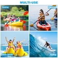 thumbnail image 6 of Uxcell 5.3 x 1.8 x 0.8 Inches Floating Neoprene Boat Keychain Waterproof for Water Sports 2 Pcs Blue, 6 of 6