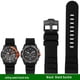 thumbnail image 3 of Correa de reloj de goma negra y naranja de 24 mm para hombre, correa de silicona Luminox 3749/3141, correa de reloj para Casio PRG-600/650Y 5571 PRW-6600, 3 of 5
