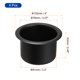 thumbnail image 2 of Uxcell 4 Pcs Soporte para Vaso de Aluminio, 2.48" x 4" Soporte para Lata de Bebida para Mesa de Póker, Negro, 2 of 6